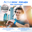 Active Iron For Men With Active Multivitamin | 30 Iron Capsules and 30 Active Multivitamins