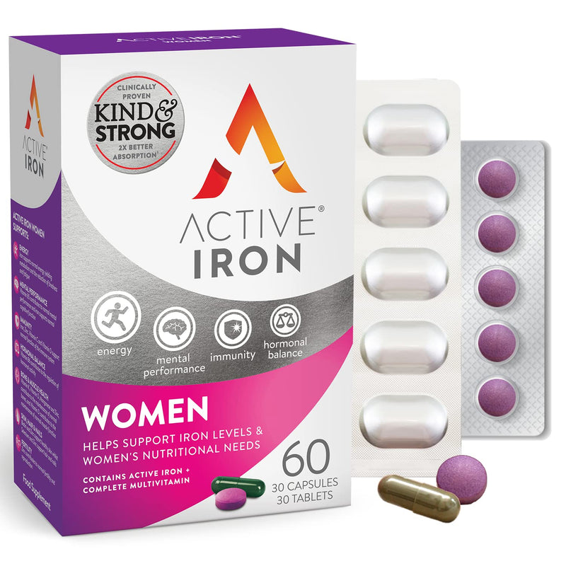 Active Iron for Women | Twin Pack | 60 Day Supply