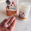 Active Immune for Kids | Vitamins D C and Zinc | Vitamins for Kids Immune System | 60 Orange Flavoured Chews