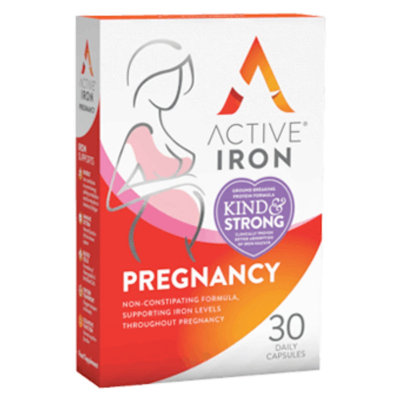 Active Iron Pregnancy | 17mg | 30 Capsules