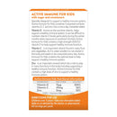 Active Immune for Kids | Vitamins D C and Zinc | Vitamins for Kids Immune System | 60 Orange Flavoured Chews